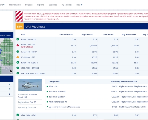 Files on aircraft parts